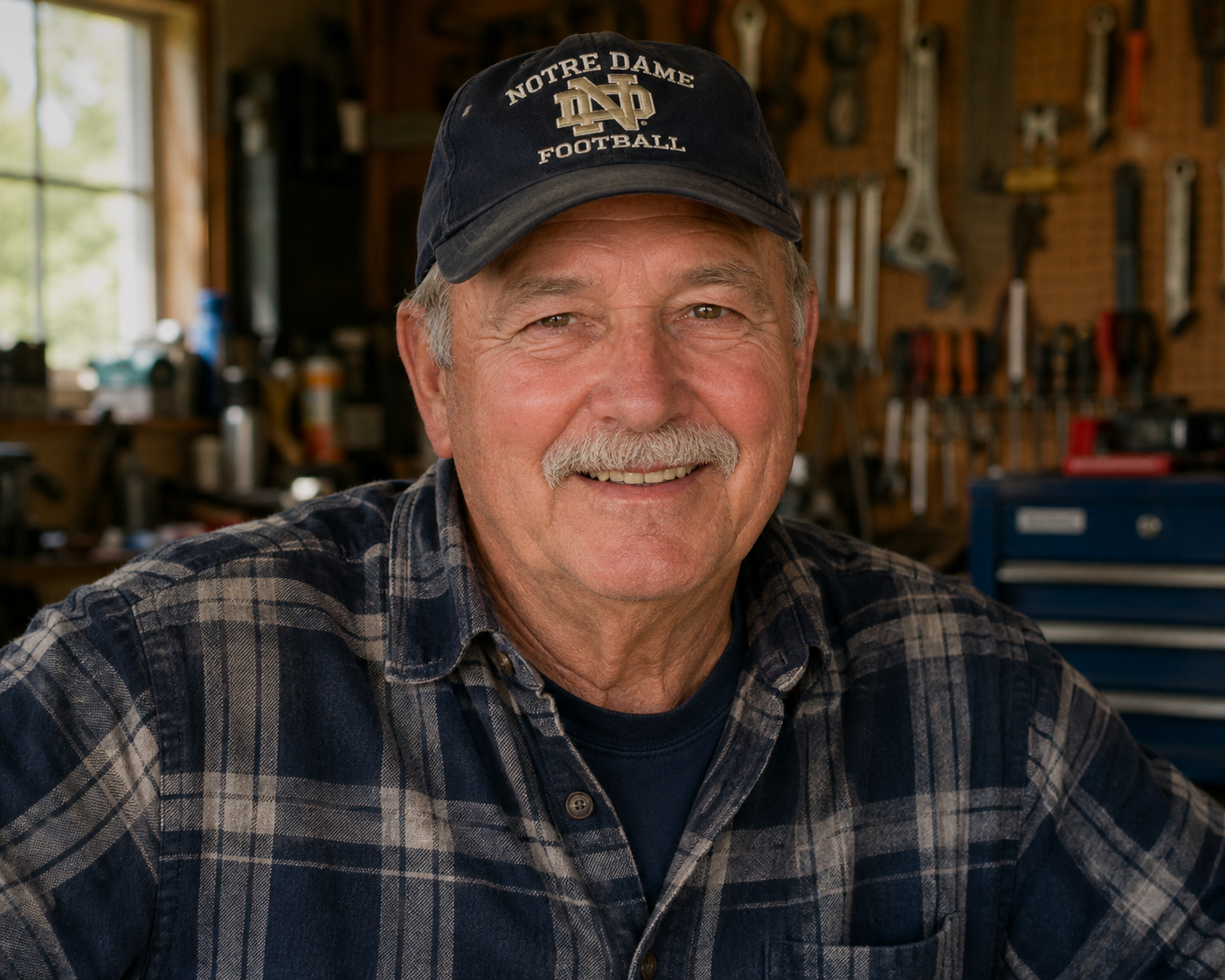 Robert James Whitaker memorial portrait